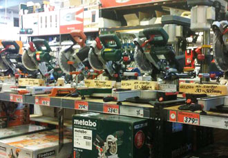 武汉格臣世纪电动工具店面展示